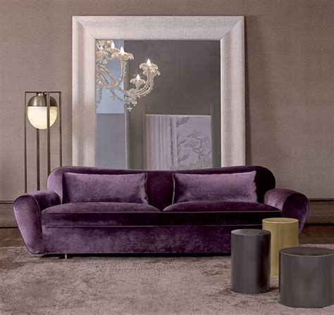 Michelle: Mirror in Wood, Fabric or Leather | Promemoria