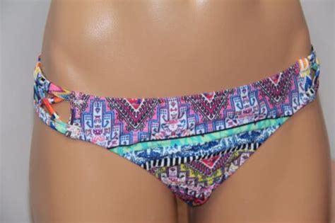 Nwt Jessica Simpson Swimsuit Bikini Bottom Sz Xl Side Detail Ebay