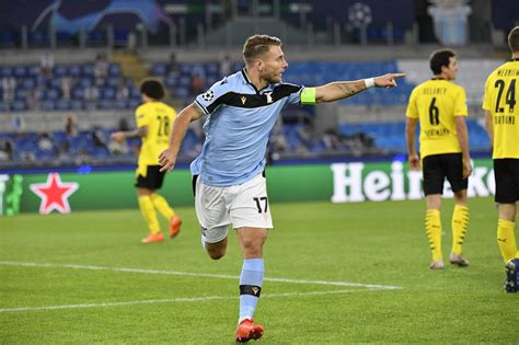 Lazio Rivincita Immobile Gol Al Borussia Squadra Con Cui Segn L