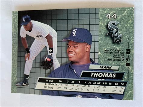 1992 Fleer Ultra 44 Frank Thomas Compra Online En Ebay