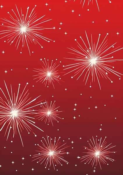 Download Red Background With Fireworks For Special Occasions