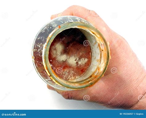 Tomato Pasta Sauce With Mould Stock Image Image Of Packed Unusable