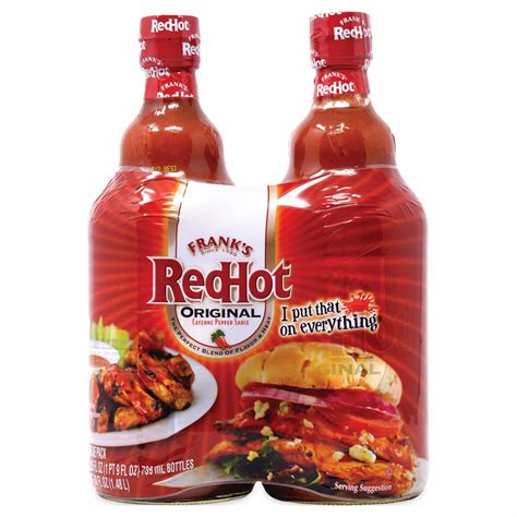 FRANK S REDHOT Original Cayenne Pepper 25 Oz Item Size Hot Sauce 807D34 96797 Grainger