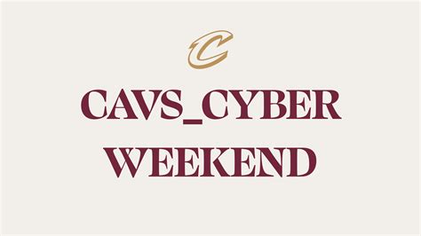 Cleveland Cavaliers Offer Cyber Weekend Deals | NBA.com