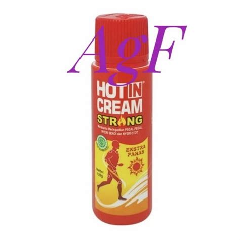 Jual Hot In Atau Hotin Cream Strong Botol ML Di Lapak Apotek Age Farma Bukalapak