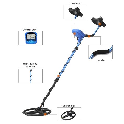 Md8050 Underground Metal Detector Handheld Metal Detector Portable