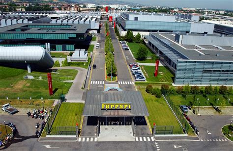 ferrari factory tour: mechanical workshop