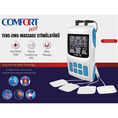 Comfort Plus Dm Tens Ems Masaj Cihaz