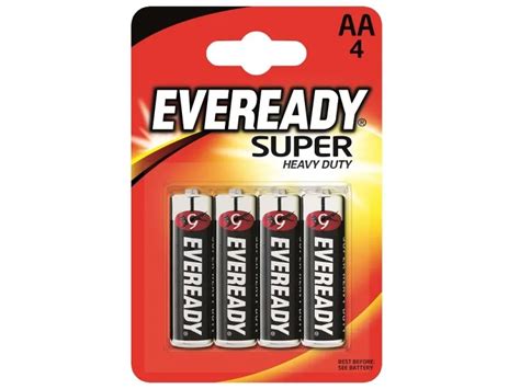 ENERGIZER EVEREADY SUPER HEAVY DUTY szén cink ceruzaelem AA 1 5V 4db