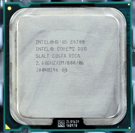 Yahoo!オークション - Intel Core 2 Duo E4700 SLALT Socket 775 (LGA7...