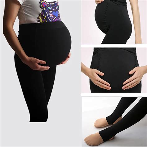 New Fashion Pregnant Woman Maternity Pantyhose Compression Stockings Medium 320d Belly For