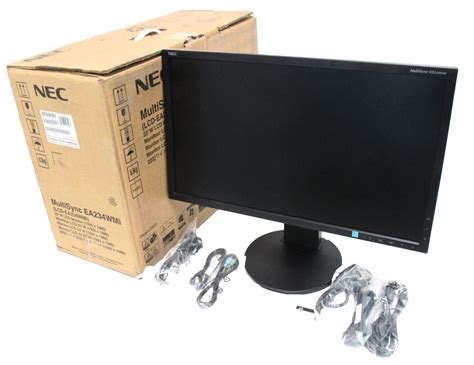 New Ea Wmi Bk Inch Widescreen Led Lcd Monitor With Built In