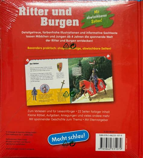 Ritter Und Burgen Mit Abwaschbaren Seiten Kaufen Auf Ricardo