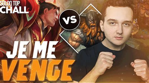 Il Me Vole Olaf Je Me Venge Soloq Challenger Top Garen Vs Olaf