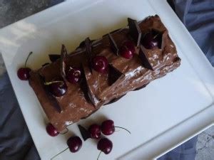 Flourless Black Forest Roulade