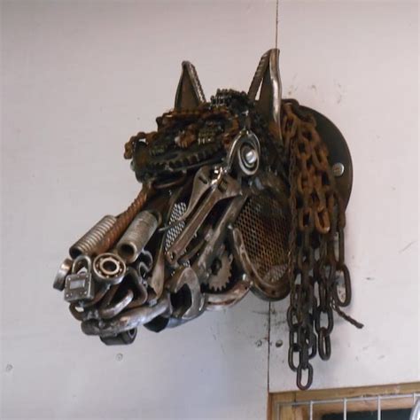 Scrap Metal Art - Etsy