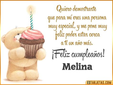 Feliz Cumplea Os Melina Im Genes Tarjetas Y Mensajes