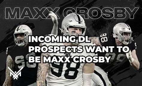 Maxx Crosby | Incoming DL Prospects Want to be Maxx Crosby