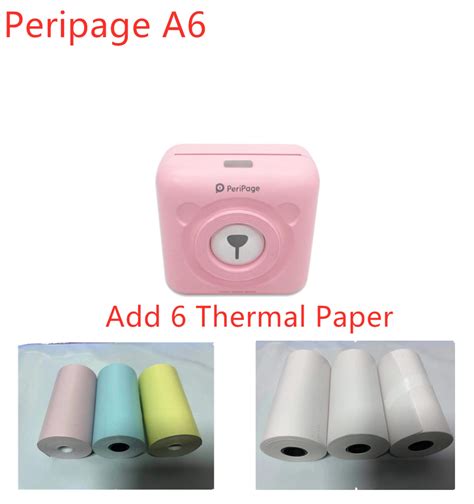 Goojprt A Inkless Bluetooth Pocket Portable A Peripage Thermal