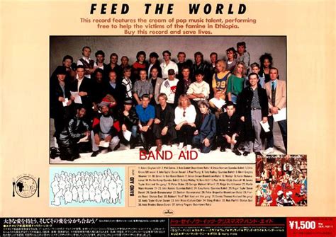 Band aid, Band aid 1984, Band