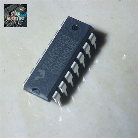 CD4069UBE Dip 14 CD4069 UBE CD 4069 IC Hex Inverter CD4069UB CMOS