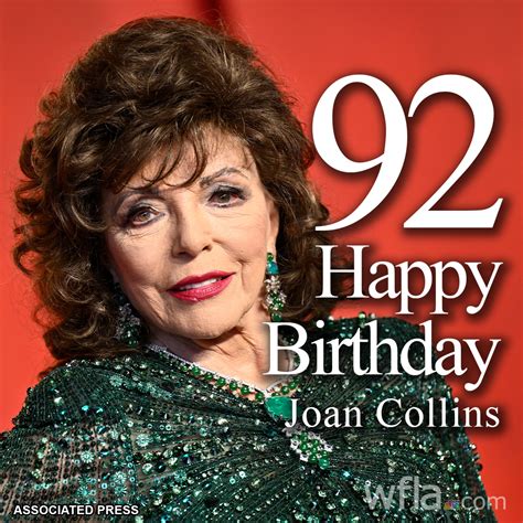 Wfla Happy Birthday Joan Collins 🥳 The Dynasty Actress Turns 92 Today Bitly