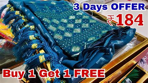 Madina Sarees Buy Get Free Wholesale Sarees Days Offer Ks