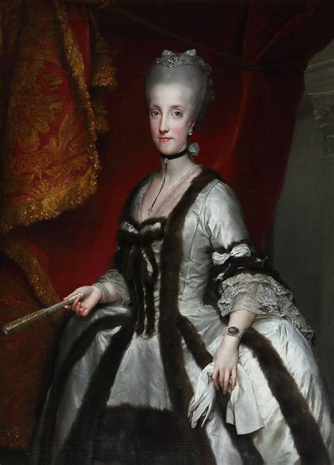 Mengs Maria Carolina Of Austria Royal Palace Of Madrid Category