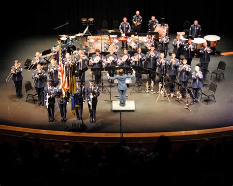 Us Air Force Band Ceremonial Brasss First American Concert Tour