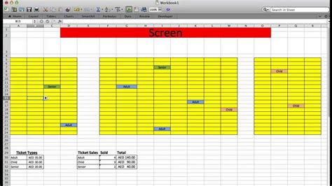 Ticket System Excel Template