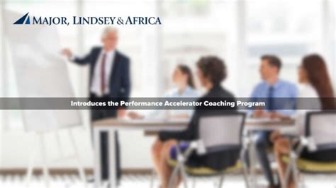 Major Lindsey And Africa Introduces The Performance Accelerator Coaching