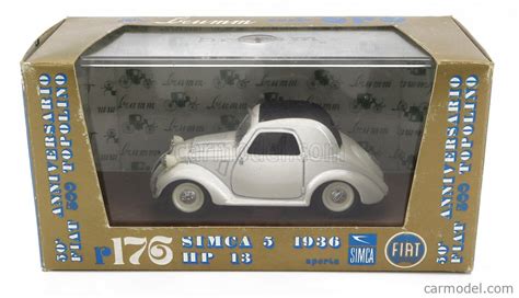 Brumm R Old Scale Simca Aperta Closed Fiat Topolino