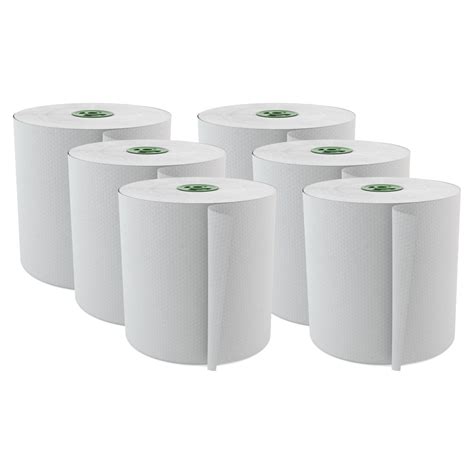 Cascades For Tandem Hardwound 1 Ply Paper Towels 1050 Per Roll Pack