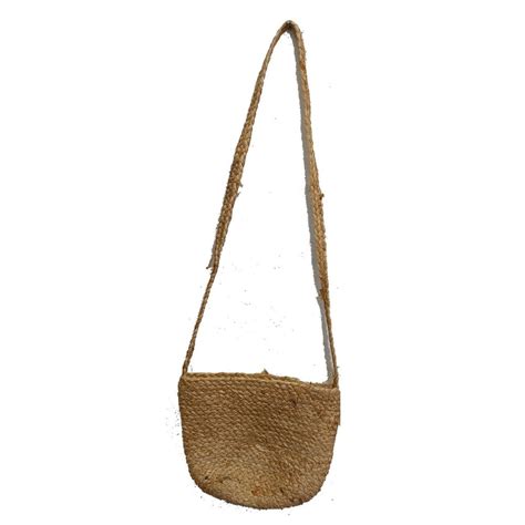 Long Handle Kg Brown Plain Jute Sling Bag Size X Inch At Rs