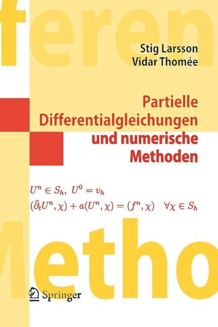 Masterclass Partielle Differentialgleichungen Und Numerische Methoden