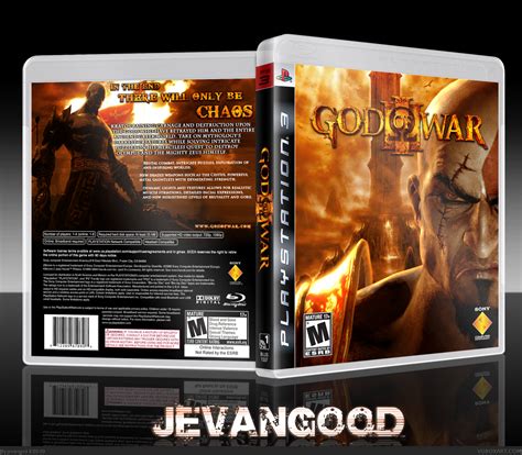 God Of War Iii Playstation 3 Box Art Cover By Jevangod