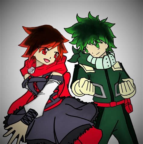 Rwby X My Hero Academia Crossover Rooster Teeth Amino