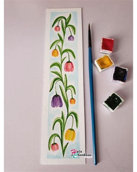 Bookmark Bookmarks Books Stationery Watercolors Watercolor Aquarelle