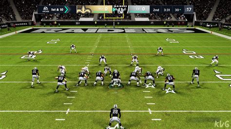 Madden Nfl 21 New Orleans Saints Vs Las Vegas Raiders Gameplay Ps5