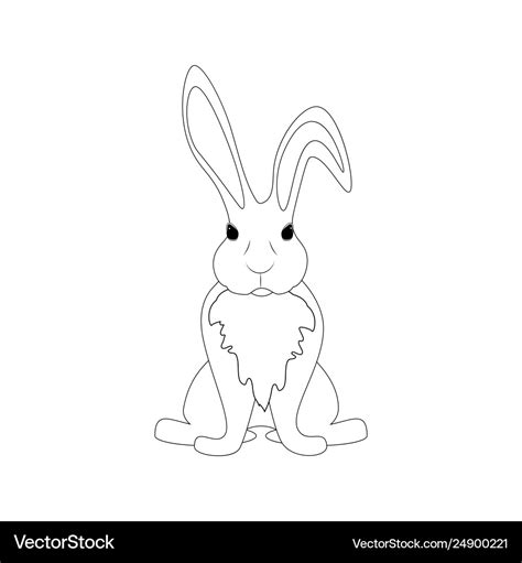 Bunny Outline - WoodsLima