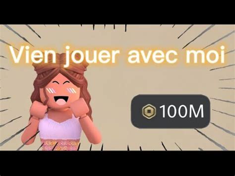 LIVE ROBLOX JE JOUE AVEC VOUS DES ROBUX A GAGNER YouTube