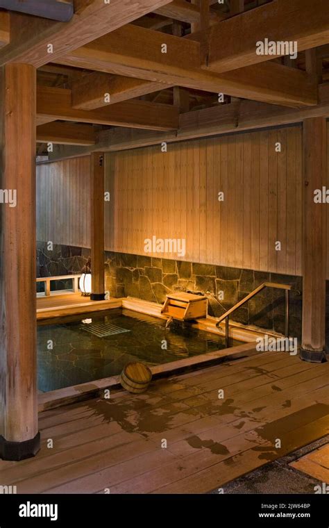 Onsen Hot Bath Izu Peninsula Japan Stock Photo Alamy