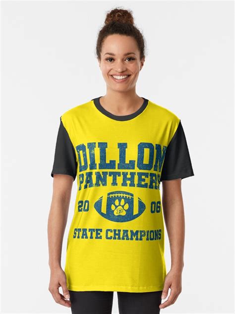 Dillon High Panthers Football State Champions Fnl T Shirt By