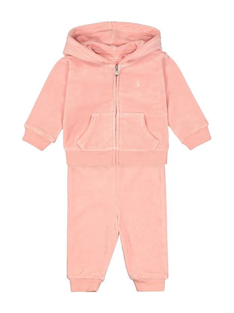 Polo Ralph Lauren Jogging Suit Pink For Girls