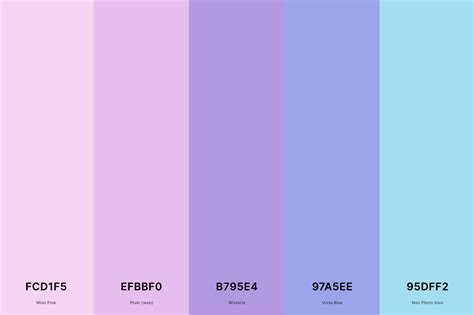 25 Best Pastel Color Palettes With Names And Hex Codes Creativebooster