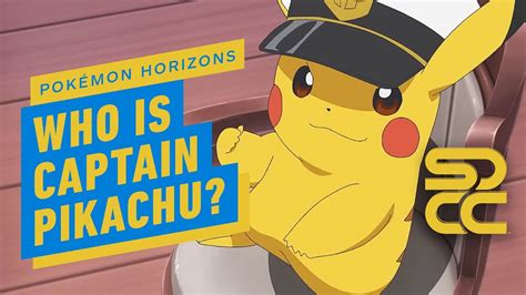 Who Is Pokémon Horizons Captain Pikachu Comic Con 2023 YouTube