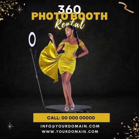 360 Photo Booth Flyer Template 360 Photobooth Flyer 360, 41% OFF