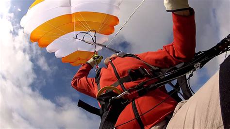 Reserve Parachute Deployment Rogallo Youtube