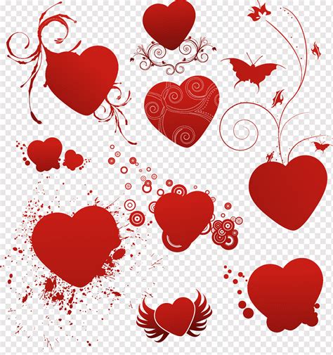 Corazones Rojos Png PNGWing