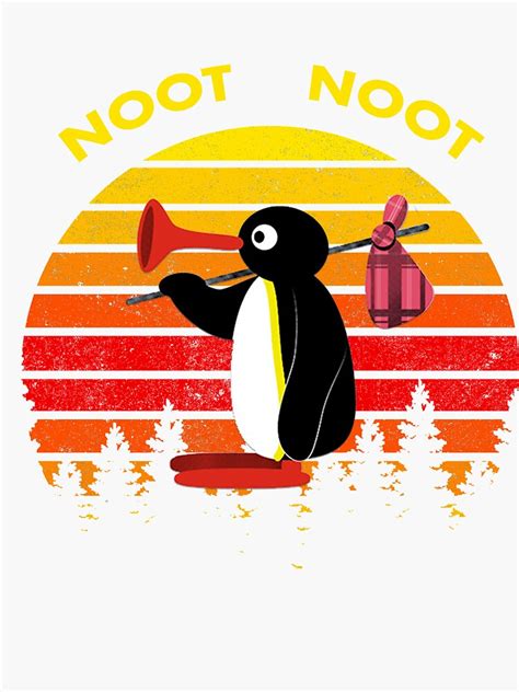 Noot Noot Pingu Not Motherfucker Sticker For Sale By Achrafihya